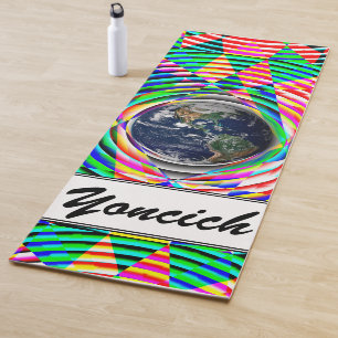 Earth Vibes by Kenneth Yoncich Yoga Mat