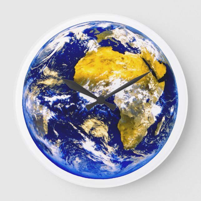 Earth Wall Clock (Front)