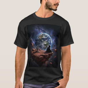 Earth Watcher Arizona Desert Asteroid T-Shirt