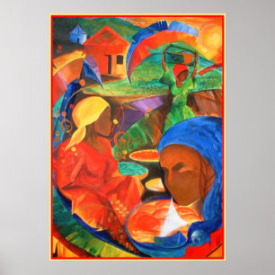 Earth Wind Fire 3 Souls 1 Heart Poster