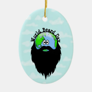 Earth With A Beard  Ornament