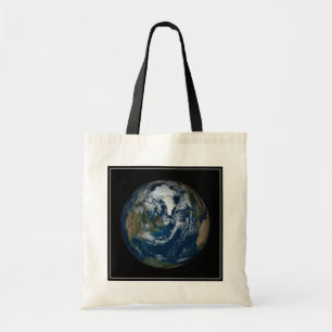Earth With Clouds And Sea Ice 2 Tote Bag