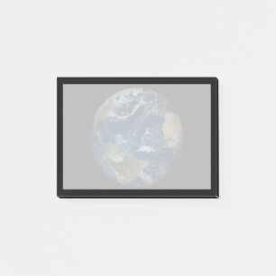 Earth With Clouds And Sea Ice Post-it Notes