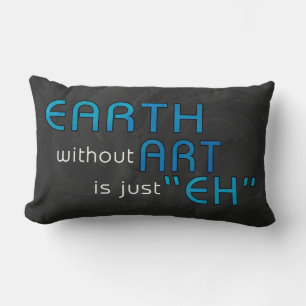 Earth without Art Lumbar Cushion