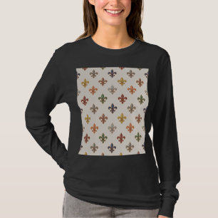 Earth Woodlands Fleur-de-lis Design Light T-Shirt