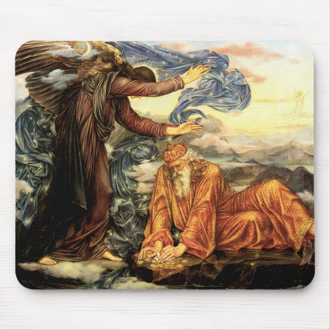 Earthbound by Evelyn De Morgan, Victorian Art Mouse Pad (Front)