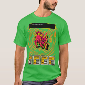 Earthbound Carbon Dog  T-Shirt