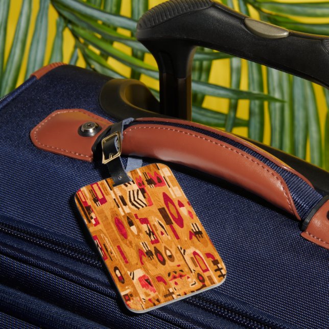 Earthbound Geometry  Luggage Tag (Front Insitu 1)