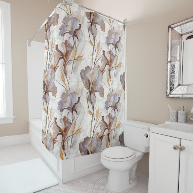 Earthbound Shower Curtain (In Situ)