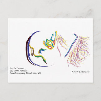 earthdance postcard