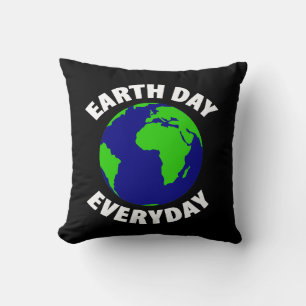 Earthday every day cushion