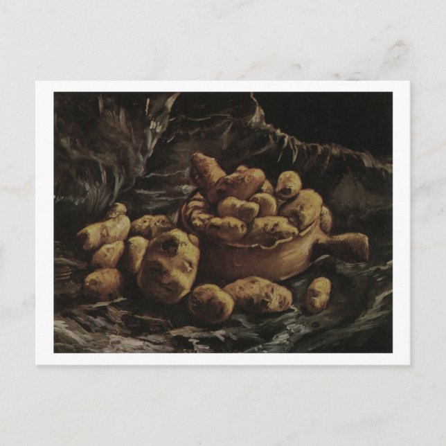 Earthen Bowl and Potatoes, Vincent van Gogh Postcard (Front)
