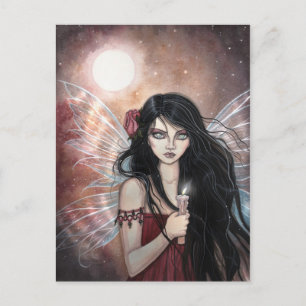 Earthen Dusk Fantasy Fairy Postcard