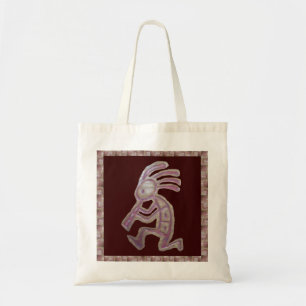 Earthenware Kokopelli Tote Bag