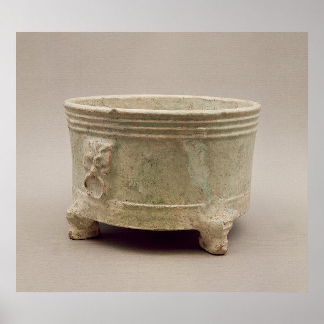 Earthenware tripod vessel poster (Front)