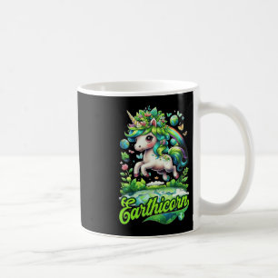 Earthicorn Unicorn Earth Day Kids Girls Go Green Coffee Mug