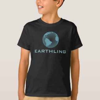 "Earthling" futuristic shirt
