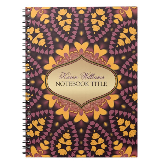 Earthly Eastern Love Notebook (Front)