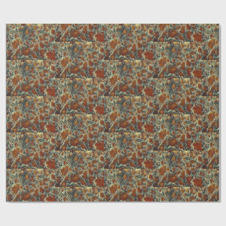 Earthly Pattern Wrapping Paper