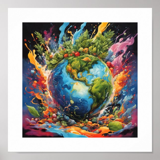 Earthly provisions poster (Front)