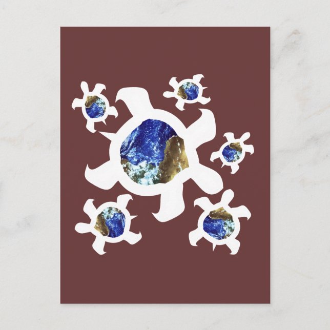Earthly Turtles Postcard (Front)