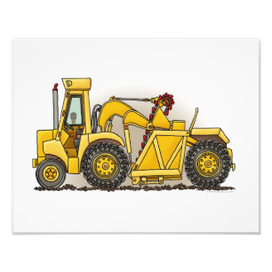 Earthmover Construction Photo Print