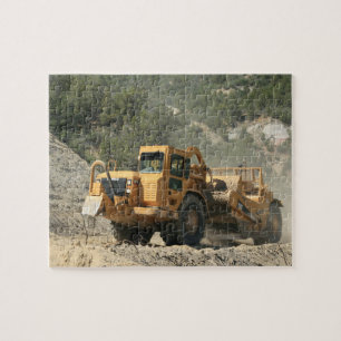 Earthmover Tractor Jigsaw Puzzle