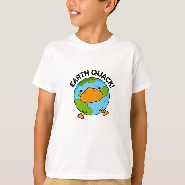 Earthquack Funny Earthquake Pun  T-Shirt (Front)