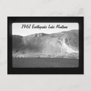 Earthquake Lake Slide Aftermath Montana Postcard