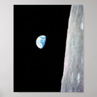 Earthrise from Apollo 8