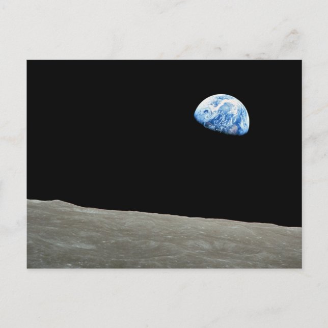 Earthrise Postcard (Front)
