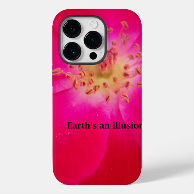 Earth's an Illusion Case-Mate iPhone Case (Back)