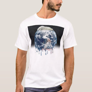 Earth's Bear Hug (w/Half Universe Background) T-Shirt