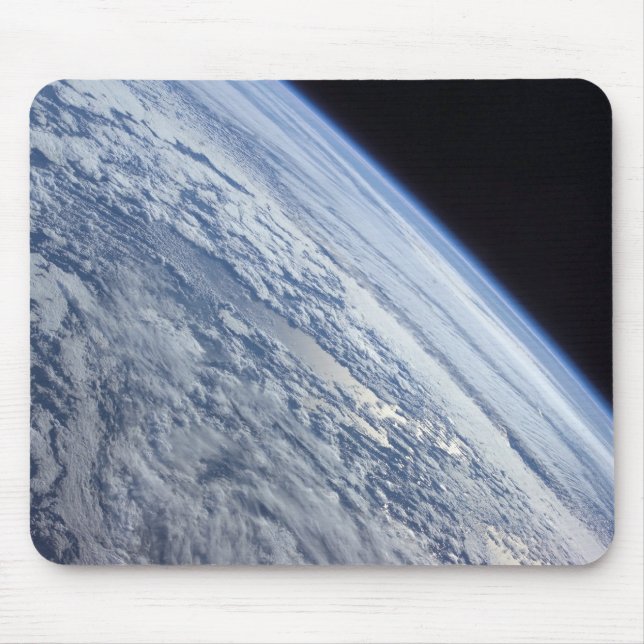 Earth's horizon against the blackness of space mouse pad (Front)