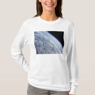 Earth's horizon against the blackness of space T-Shirt