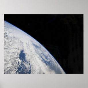 Earth's horizon and the blackness of space 2 poster