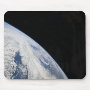 Earth's horizon and the blackness of space mouse pad