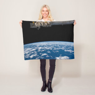 Earth's Limb, Or Horizon Fleece Blanket