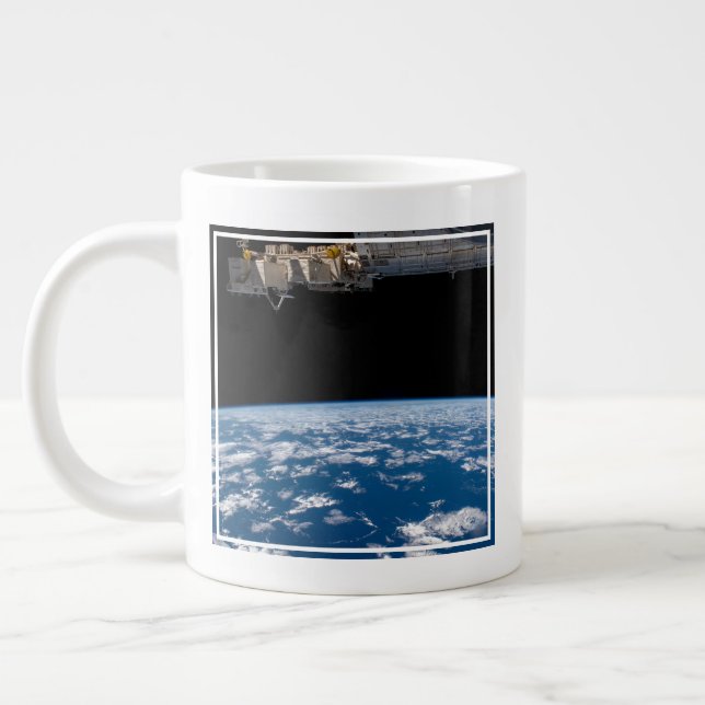 Earth's Limb, Or Horizon Large Coffee Mug (Left)