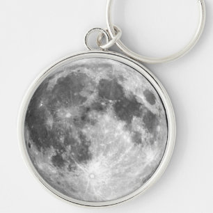 EARTH'S MOON (solar system) ~ Key Ring