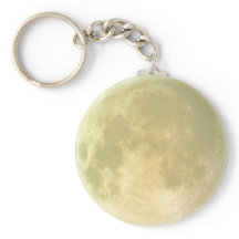 Earth's Moon Zipper-Pull & Luggage Tag, Keychain