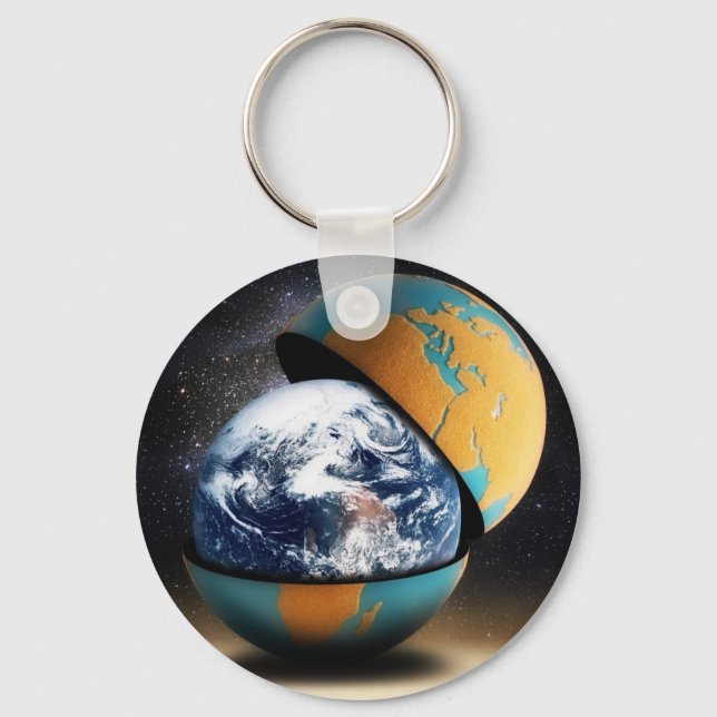 Earth's Protective Cover Key Ring (Front)