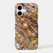 Earthtone Bead Print
