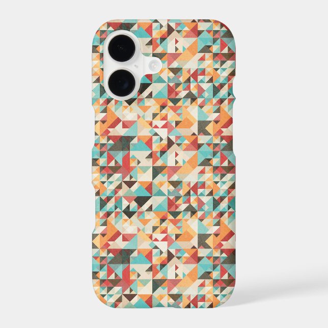 Earthtone Geometric Pattern (Back)
