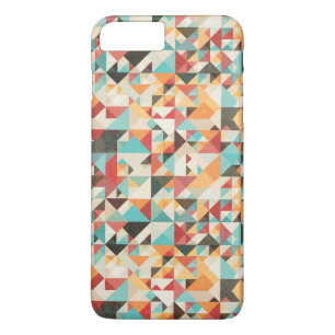 Earthtone Geometric Pattern iPhone 8 Plus/7 Plus Case