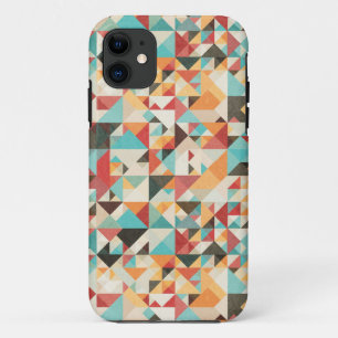 Earthtone Geometric Pattern iPhone 11 Case