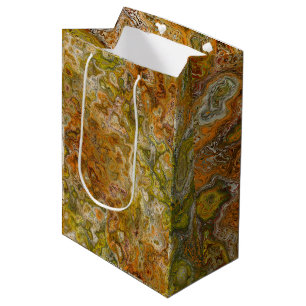 Earthtone Marble Gift Bag