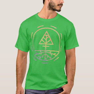 EarthTree Chakra Tree Of Life Alchemy Four Element T-Shirt