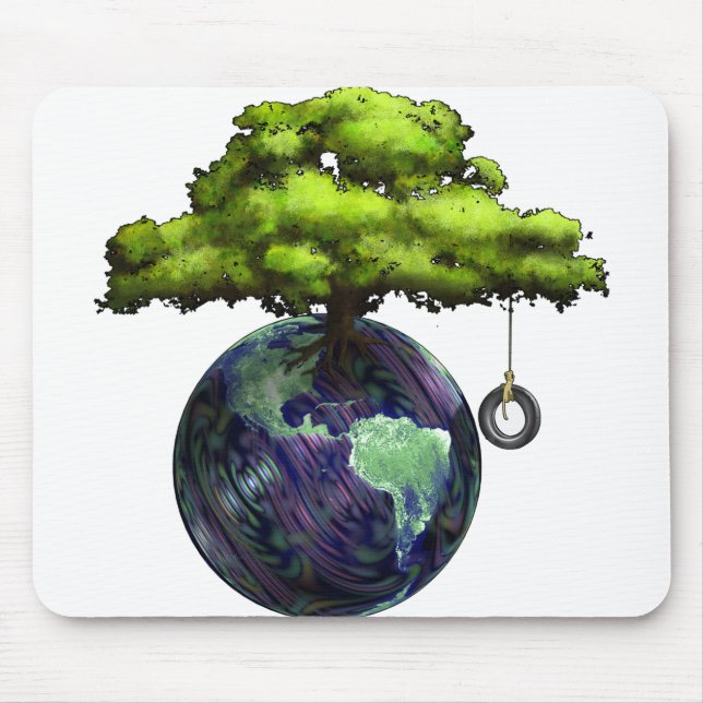 EarthTree Mouse Pad (Front)