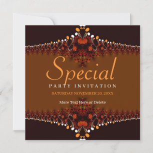 EarthTribe 2 Special Occassion Invitation